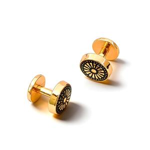 Botones de Lujo para Baju Melayu de KUNSHUO, Botones Metálicos Personalizados con Logotipo de Marca para Camisas Malayas y Ropa - Product Image 6