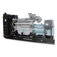 Generador diésel silencioso/abierto de fábrica GTL, con motor DCEC/per-kins/Doosan