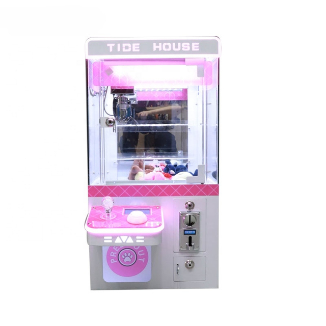 High Performance Mini Claw Crane Machine Cost-Effective Coin-Operated Arcade Game Facility for Children's Entertainment