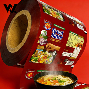 Pellicola per Imballaggio Personalizzata in BOPP per Noodles Istantanei Coreani, Spaghetti e Pasta, per Sacchetti con Chiusura Posteriore - Product Image 5