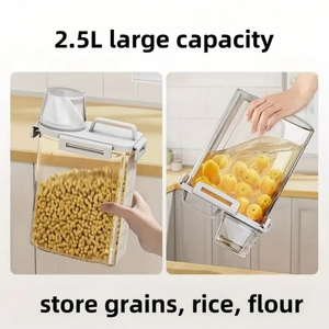 Wholesale 2.5L Covered Moisture Proof Sealed Storage <b>Container</b> Grain Nut Flour <b>Rice</b> Food Boxes - Product Image 6