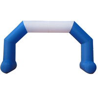 Arche gonflable d'extérieur imperméable, taille personnalisée, portail sportif gonflable avec ventilateur intégré pour événements sportifs