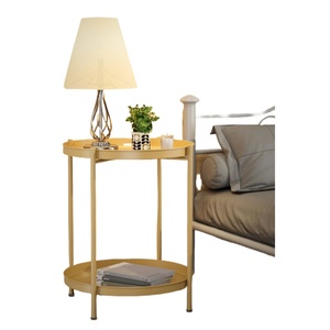 New Design Steel Gold <strong>Side</strong> <strong>Table</strong> for Bedroom - Product Image 1
