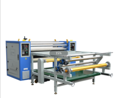 Tự động <span class=keywords><strong>ROTARY</strong></span> Máy ép nhiệt bởi nhà sản xuất thăng hoa Con lăn chuyển cho thăng hoa giấy - Product Image 4