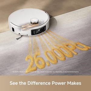 Robot aspirateur et serpillière Mova Z60 Ultra Roller <span class=keywords><strong>SA</strong></span>, aspiration <span class=keywords><strong>de</strong></span> 26 000 Pa, nettoyage à l'eau chaude &amp;   Rouleau extensible, tout-en-un, mains libres - Product Image 5