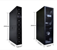 Climatiseur de précision 70 kW pour centre de données modulaire, système de climatisation de couloir froid double rangée
