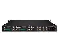 Modulador de Señal Digital HONDAO IRD4000T de 8 Canales, Sintonizador, Puerta de Enlace Digital IP, Compatible con FTTH, Modulador RF DVB-T/T2 ISDBT
