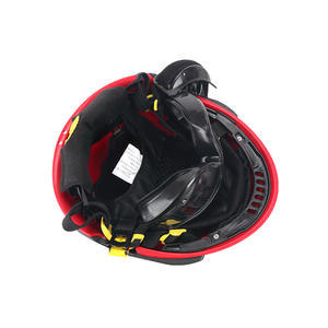 फायरफाइटिंग और बचाव कार्यों के लिए बचाव हेलमेट उच्च दबाव पॉलिएस्टर सामग्री प्रभाव प्रतिरोधी-कोहरे के साथ प्रतिरोधी - Product Image 3