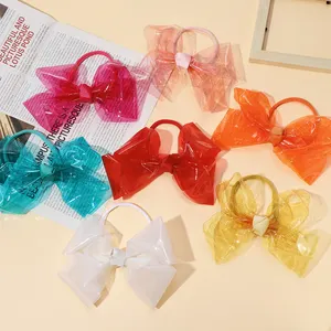 New 7 Colors Baby Headband Girls Hair Accessories Baby Girl Elastic Baby Bows Headband Knotted