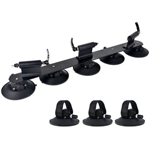 <span class=keywords><strong>Portabici</strong></span> da Tetto per Auto Regolabile in Lega con Logo Personalizzato per 3 Biciclette con Ventose - Product Image 1