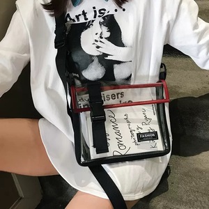 Bolsa <span class=keywords><strong>de</strong></span> Mano Transparente Personalizada <span class=keywords><strong>de</strong></span> PVC, Bolsa <span class=keywords><strong>de</strong></span> Almuerzo Impermeable Transparente con Correa Ajustable, Bolsas <span class=keywords><strong>de</strong></span> Plástico Reutilizables - Product Image 4