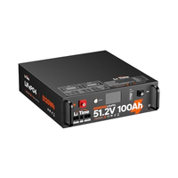 LiTime ComFlex Edition 48V(51.2V)100Ah Baterai Rak Server IP65 Split LiFePO4 untuk Penyimpanan Rumah dengan Komunikasi CAN/RS485