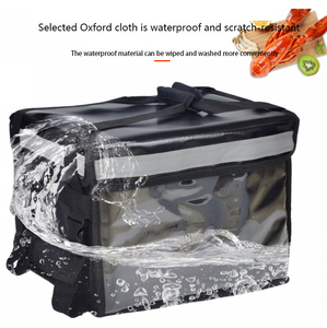 <span class=keywords><strong>32L</strong></span> vente en gros étanche alimentaire Pizza sac à dos déjeuner sac isotherme sac de livraison à emporter isolé