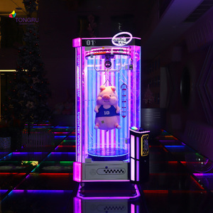 Grande machine de jeu d'arcade d'intérieur sur pied, type grue à ciseaux, pour la distribution de peluches et de cadeaux - Product Image 2
