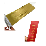 Muti pita Resin Transfer termal Biru Merah Putih emas multifungsi untuk Printer Label Foil transparan