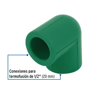 Scatola con 40 unità gomito a 90 ° PPR, 1-2, Foset - Product Image 2