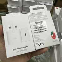 EP-T2510 d'usine d'origine 25W PD chargeur adaptateur UK prise Usb c adaptateurs d'alimentation charge rapide type c chargeur pour Samsung S24 ultra