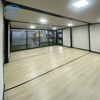 Maison Conteneur en Acier Extensible de Luxe 2 Chambres 20FT Norme Américaine Respirante Installation Rapide Garantie 3 Ans Moderne