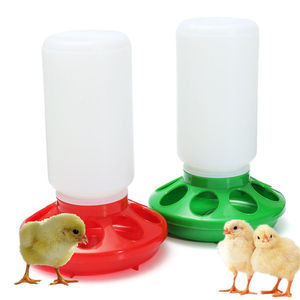 Kit de Comedero y Bebedero <span class=keywords><strong>para</strong></span> Pollitos YZB, Juego de Recipientes de Plástico <span class=keywords><strong>para</strong></span> Aves de Corral, <span class=keywords><strong>Pollos</strong></span>, Patos, Palomas, Codornices y Pájaros - Product Image 1