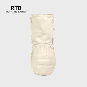 รองเท้าบูทแฟชั่นฤดูหนาวพร้อมขนภายในที่ทำจากโฟม EVA น้ำหนักเบา - Product Image 4