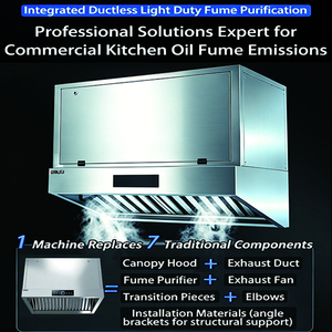 <span class=keywords><strong>Extractor</strong></span> <span class=keywords><strong>de</strong></span> Humos con Certificación ISO CE, Campana <span class=keywords><strong>de</strong></span> <span class=keywords><strong>Cocina</strong></span> sin Ductos, Purificador <span class=keywords><strong>de</strong></span> <span class=keywords><strong>Aire</strong></span> sin Ventilación al 99% <span class=keywords><strong>para</strong></span> Maquinaria <span class=keywords><strong>de</strong></span> Eliminación <span class=keywords><strong>de</strong></span> Gases en Restaurantes - Product Image 4