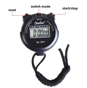 Temporizador de cronómetro electrónico Digital con pantalla LCD de una sola línea multicolor, con función de alarma de reloj de fecha semanal, 2 unidades - Product Image 3