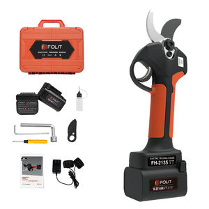 Podador Sem Fio de Grau Industrial 45mm 2 polegadas FH-2135 Grande Diâmetro de Corte Ferramenta de Jardim com Bateria Caixa de Ferramentas Plástica de Borracha - Product Image 1