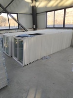 Fenêtres coulissantes simples de style américain en gros avec bride de fixation et moustiquaire pour maison conteneur
