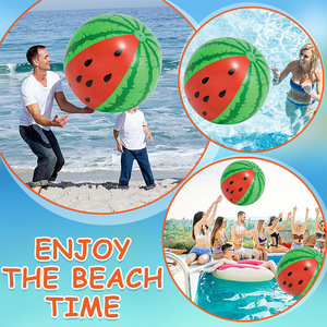 Pelota de <span class=keywords><strong>Playa</strong></span> Inflable Plegable Ligera de PVC de 36 Pulgadas, Ayuda para Nadar para Niños y Adultos, Decoración para Fiestas de Natación al Aire Libre - Product Image 3