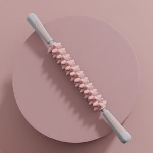 Rouleau de massage musculaire portatif pour fascias, outil de yoga et de sport, pour les tissus profonds, les douleurs aux tibias, au dos et aux cuisses - Product Image 2
