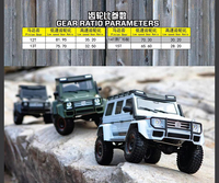 YK4106 Véhicule télécommandé électrique RC tout-terrain 4x4 1:10 pour la randonnée, vente en gros d'usine