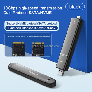 กล่องแปลง SSD แบบ USB 3.0 ขนาด 16+12 พิน สำหรับ MacBook Air Pro ปี 2013 2014 2015 สีดำ - Product Image 6