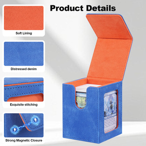 Juzi Nhà Sản Xuất Denim Mô Hình 100 + Duy Nhất Tay Áo Thẻ Yugioh TCG Ntg Tùy Chỉnh Thẻ Boong Hộp - Product Image 2