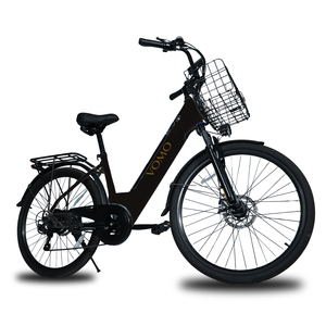 จักรยานไฟฟ้า City Bike ขนาด 27.5 นิ้ว มอเตอร์ไร้แปรงถ่าน 250W เกียร์ 7 สปีด โครงอะลูมิเนียม ระบบกันสะเทือนคู่ แบตเตอรี่ลิเธียม จักรยานไฟฟ้าสำหรับผู้หญิง - Product Image 2