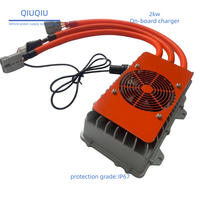 Chargeur embarqué ACDC pour véhicules électriques, refroidissement par air et liquide, 2kW, 10kW, 20kW, 48V, 200V, 300V