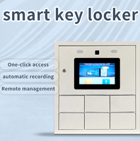 Armoire à clés de voiture intelligente 24 heures sur 24 avec serrure électronique Casiers de rangement intelligents pour magasin de lavage de voiture ou magasin 4S