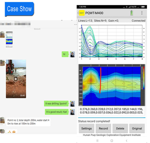Instrumento de pesquisa geológica para furo de furo bem perfuração/medidores de resistência 100m - Product Image 6