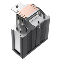 COOLLEO B40S DIG ARGB Affichage numérique Refroidisseur de processeur de 14e génération Core I3-i7 Refroidisseur d'air pour processeur Gaming LGA115X/1200/1700/1851 AMD