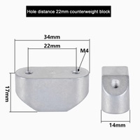 Œillet en céramique, distance entre les trous 22 mm, zircone usinée CNC, poli miroir, 27*14 mm
