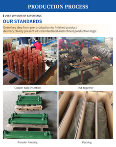 New Wholesale HM Copper Core Cooler Heat Exchanger <strong>Tube</strong> Type Air Compressor Radiator - Product Image 6