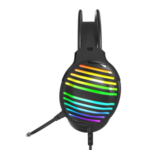 <span class=keywords><strong>Casque</strong></span> de jeu filaire USB PJT-DEP2477 avec codecs AAC, haut-parleurs dynamiques et coussinets d'oreille en mousse à mémoire de forme, microphone inclus - Product Image 5