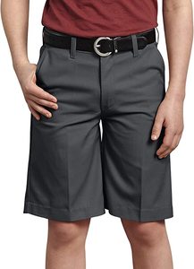 Boys <strong>School</strong> Pants Men Custom <strong>Shorts</strong> Elastic Waist Flat Front Trousers Adjustable <strong>Grey</strong> Black England Flex <strong>Shorts</strong> for Men - Product Image 3