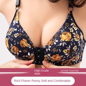 Reggiseno Gotico con Chiusura Frontale, Senza Ferretto, Anti-Cedimento, per Seno Grande e Piccolo, Taglie Grandi, Sottile - Product Image 5