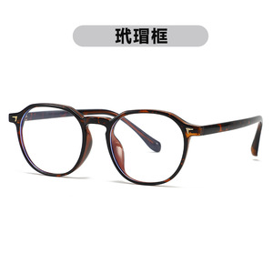 Montures de lunettes SPOEN, rondes, à monture complète, anti-lumière bleue, unisexes, TR90, légères - Product Image 2