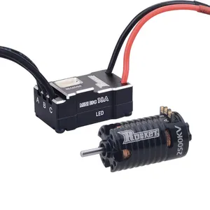 Rocket Mini 1410 Brushless Motor & 18A ESC for 1/24 1/28 1/32 Mini-Z RC car