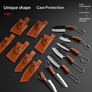 Mini Cuchillo de Camping DIY Dogleg Personalizable OEM con Mango de Madera y Hoja de Acero 3cr13, Multifuncional para Cocina, 1 Año de Garantía YATONG - Product Image 3