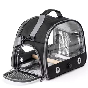Birds Accessories <b>Pet</b> <b>Carriers</b> Bird Travel Box Bird Travel Cage Turtle <b>Pet</b> Backpack Windproof Cat <b>Carrier</b> Backpack - Product Image 1