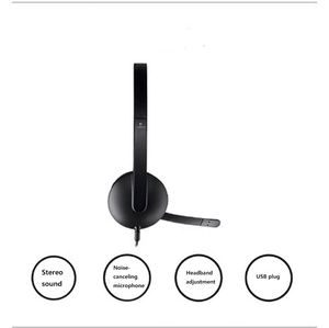 Ban đầu máy tính có dây USB tai nghe với microphone H340 Stereo USB họp văn phòng nghiên cứu chơi game tai nghe cho log <span class=keywords><strong>Itech</strong></span> H340 - Product Image 6