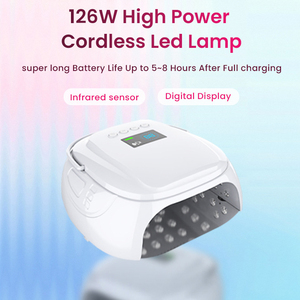 Nouvelle Lampe à Ongles UV LED Sans Fil avec Base Détachable, Mode de Polymérisation Indolore, Protection Contre la Surchauffe, Machine à Ongles Automatique - Product Image 2