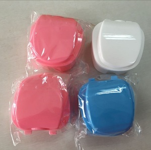Boîte de rangement pour prothèses dentaires en plastique avec filet suspendu - Product Image 4